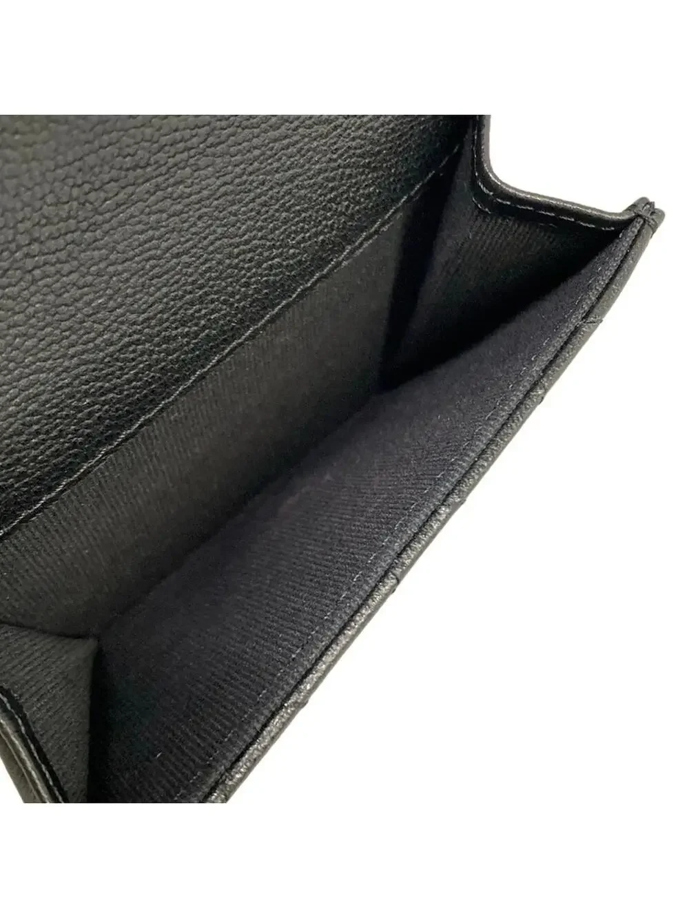 Chanel Small Flap Wallet Matrasse Black #278605C13B